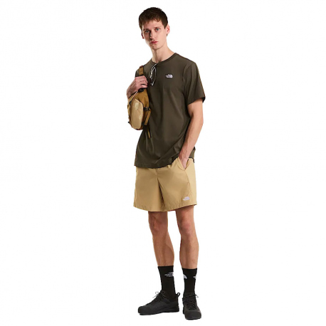 Short-Sleeved The North Face Men's Evolution Simple Dome T-Shirt Taupe