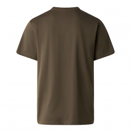 Short-Sleeved The North Face Men's Evolution Simple Dome T-Shirt Taupe 2