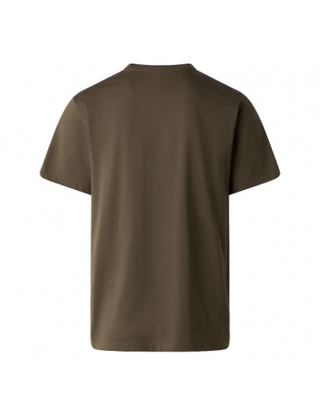 Short-Sleeved The North Face Men's Evolution Simple Dome T-Shirt Taupe