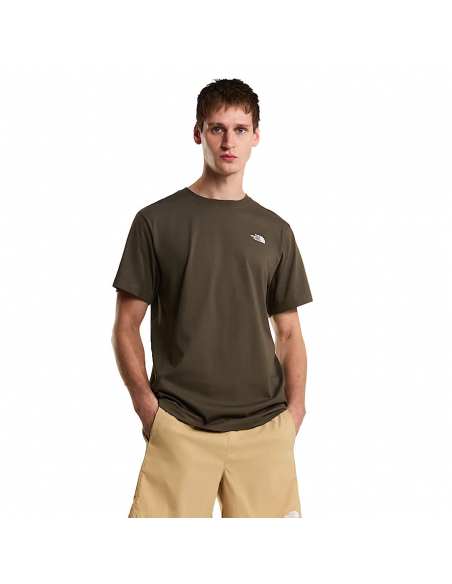 Short-Sleeved The North Face Men's Evolution Simple Dome T-Shirt Taupe