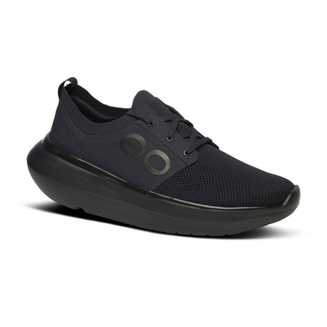 Shoes OOFOS Men's OOmy Stride Shoes Black