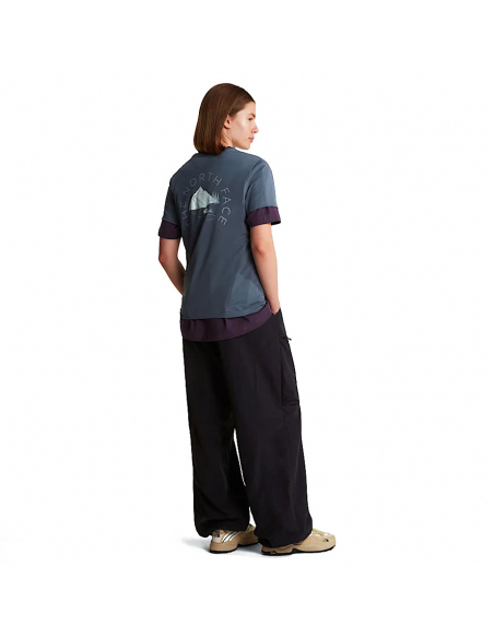 Short-Sleeved The North Face Women's Monte Regular T-Shirt Granite