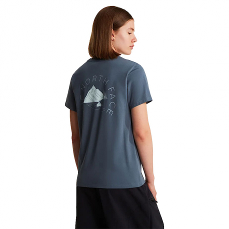Short-Sleeved The North Face Women's Monte Regular T-Shirt Granite