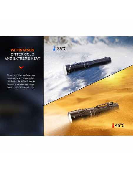 Flashlights Fenix PD40R V3.0 Flashlight 3000 Lumens