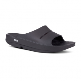 Slippers OOFOS OOaahh Slides Black 2