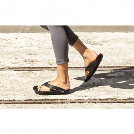 Slippers OOFOS OOriginal Sandals Black