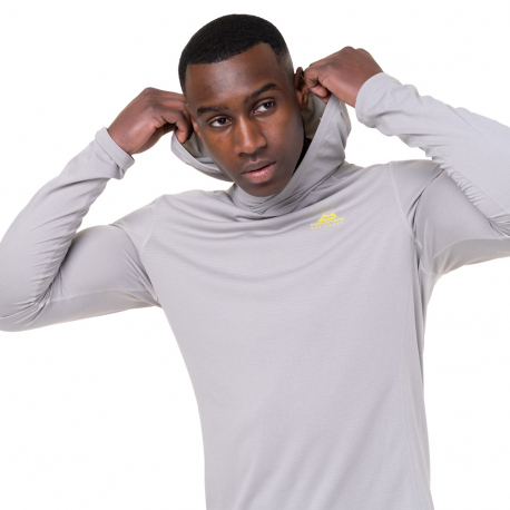 Μακρυμάνικες Mountain Equipment Men's Glace Hooded Top Mist