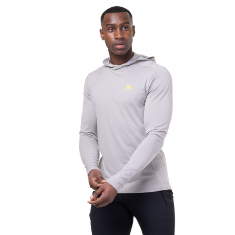 Μακρυμάνικες Mountain Equipment Men's Glace Hooded Top Mist