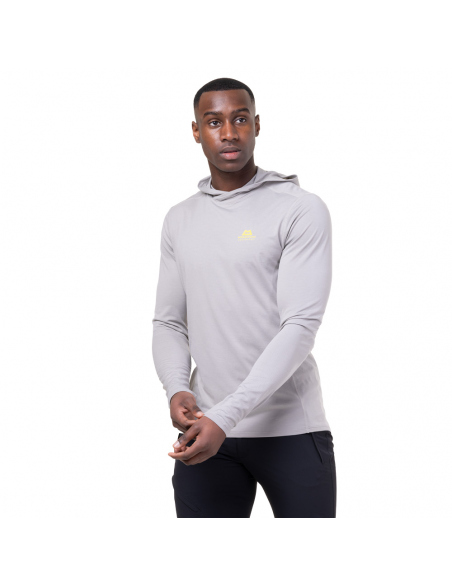 Μακρυμάνικες Mountain Equipment Men's Glace Hooded Top Mist