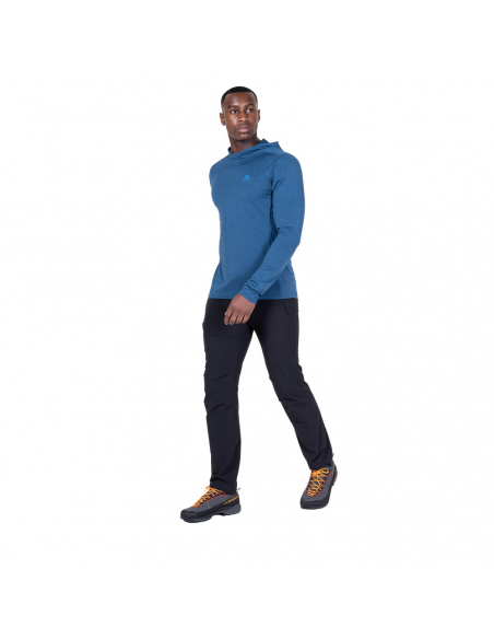 Μακρυμάνικες Mountain Equipment Men's Glace Hooded Top Blue