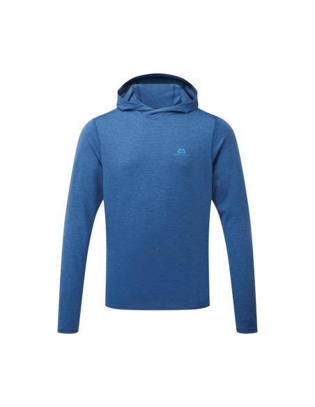 Μακρυμάνικες Mountain Equipment Men's Glace Hooded Top Blue