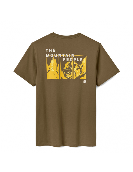 Short-Sleeved Rab Men's Stance Pitch Tee Oak