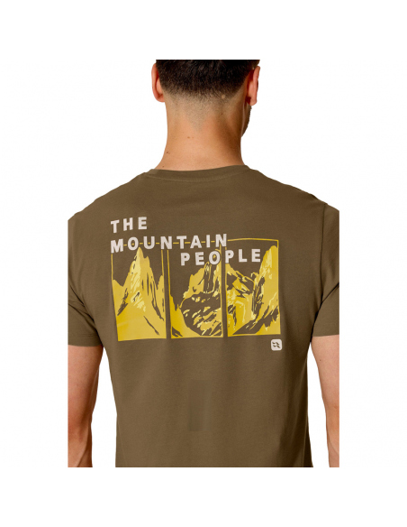 Short-Sleeved Rab Men's Stance Pitch Tee Oak