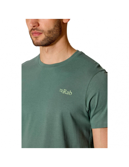 Κοντομάνικες Rab Men's Stance Traverse Tee Sage