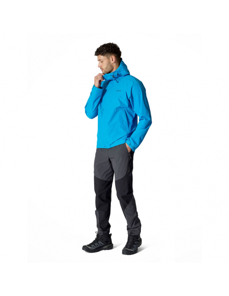 Jackets Rab Men's Downpour Waterproof Jacket Oak