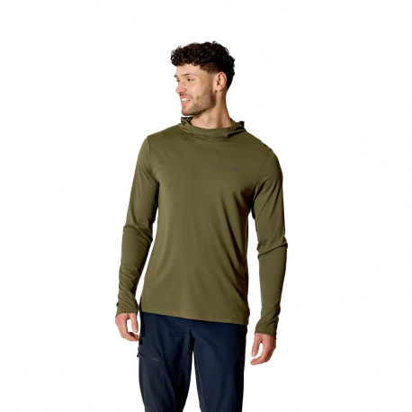 Μακρυμάνικες Rab Men's Force Hoody Blue