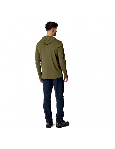 Long-Sleeved Rab Men's Force Hoody Blue
