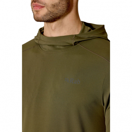 Μακρυμάνικες Rab Men's Force Hoody Blue