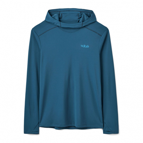 Μακρυμάνικες Rab Men's Force Hoody Blue