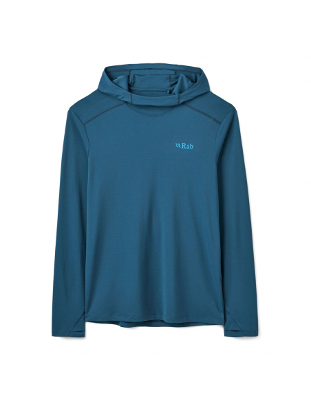 Μακρυμάνικες Rab Men's Force Hoody Blue