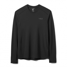 Long-Sleeved Rab Men's Force LS Black