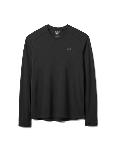 Long-Sleeved Rab Men's Force LS Black