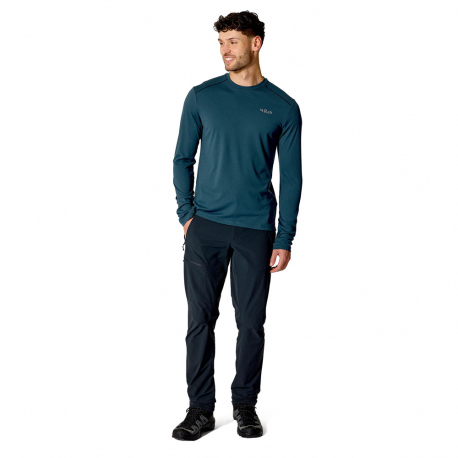 Long-Sleeved Rab Men's Force LS Black