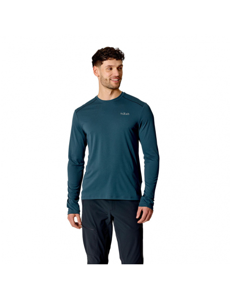 Long-Sleeved Rab Men's Force LS Black