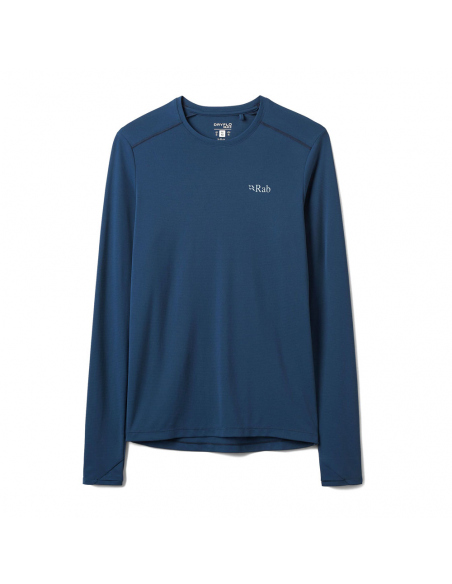 Long-Sleeved Rab Women's Force LS Blue