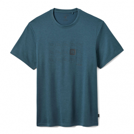 Sweatproof Rab Men's Crimp Repeat Tee Orion Blue