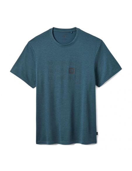 Sweatproof Rab Men's Crimp Repeat Tee Orion Blue