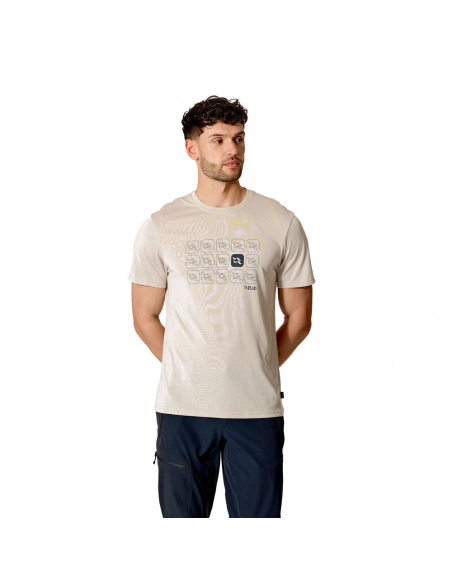 Sweatproof Rab Men's Crimp Repeat Tee Orion Blue