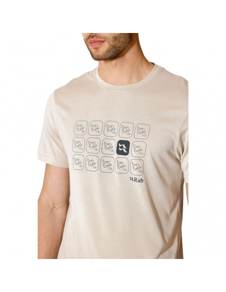 Sweatproof Rab Men's Crimp Repeat Tee Orion Blue