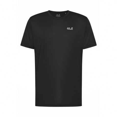 Αντιιδρωτικές Jack Wolfskin Men's Tech T-Shirt Phantom