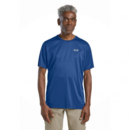 Αντιιδρωτικές Jack Wolfskin Men's Tech T-Shirt Blue