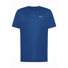 Sweatproof Jack Wolfskin Men's Tech T-Shirt Blue