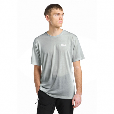 Αντιιδρωτικές Jack Wolfskin Men's Vonnan T-Shirt Grey