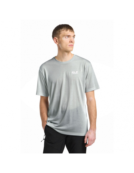 Αντιιδρωτικές Jack Wolfskin Men's Vonnan T-Shirt Grey