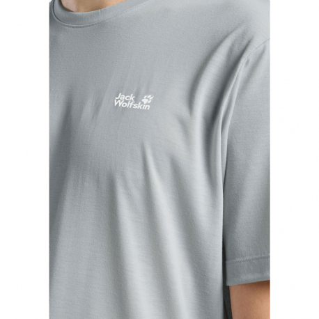 Αντιιδρωτικές Jack Wolfskin Men's Vonnan T-Shirt Grey