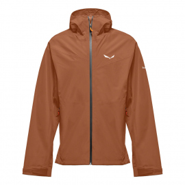 Jackets Salewa Men's Puez Aqua 4 2.5L Jacket Bombay Brown