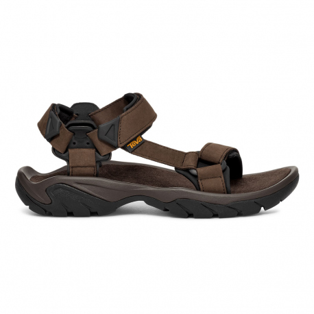 Sandals Teva Men's Terra Fi 5 Universal Leather Coffee