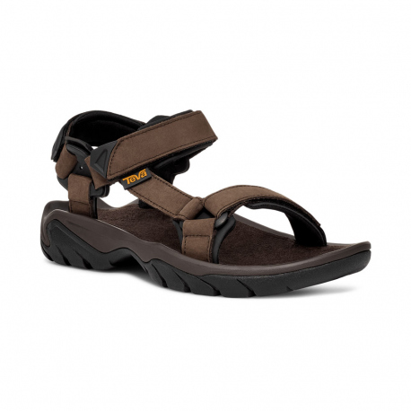 Sandals Teva Men's Terra Fi 5 Universal Leather Coffee