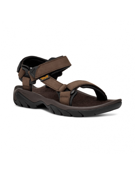Sandals Teva Men's Terra Fi 5 Universal Leather Coffee