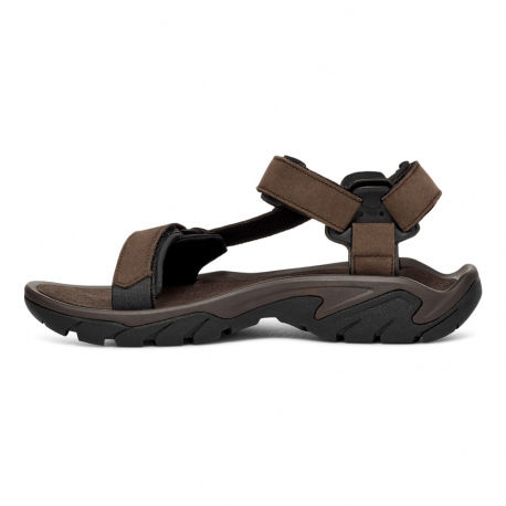Sandals Teva Men's Terra Fi 5 Universal Leather Coffee