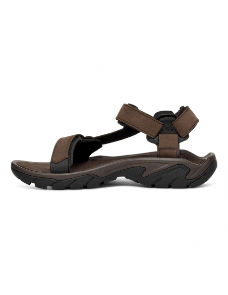 Sandals Teva Men's Terra Fi 5 Universal Leather Coffee