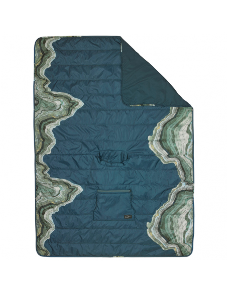 Αδιάβροχα - Ponchos Thermarest Honcho Poncho Blue Woven Print