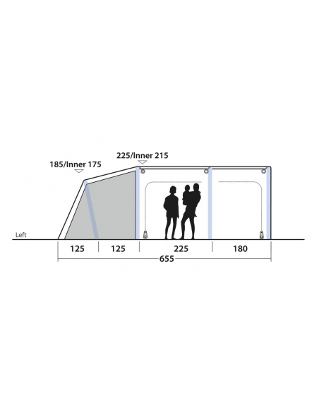 Αντίσκηνα / Σκηνές Outwell Iowa 5 Air Tent
