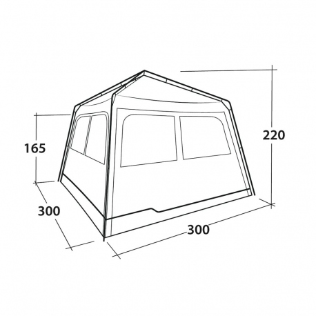 Tents Outwell Fastlane 300 Shelter