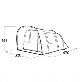 Αντίσκηνα / Σκηνές Easy Camp Brimnes 5 Air 2