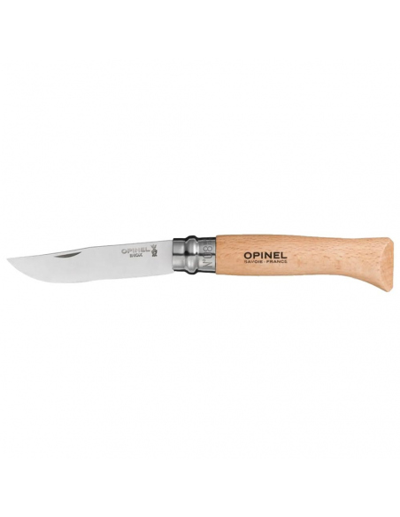 Pocketknifes Opinel No 8 Inox + Sheath